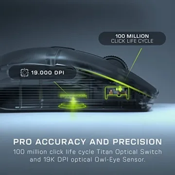 ROCCAT Kone XP Air Wireless RGB Gaming Mouse 19K DPI