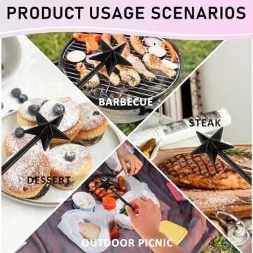 4 Pcs Enchanted Wand Salt Shakers - Magic in Cooking