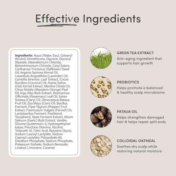 Jupiter, Physician-Formulated Scalp Balancing Conditioner for Dry, Itchy, Oily, Flaky Scalp, Sulfate-Free, Natural Fragrance, Vegan, Color-Safe, & Paraben-Free Conditioner for Women & Men