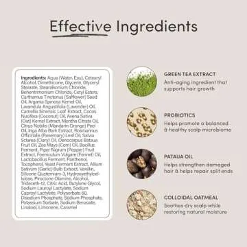 Jupiter, Physician-Formulated Scalp Balancing Conditioner for Dry, Itchy, Oily, Flaky Scalp, Sulfate-Free, Natural Fragrance, Vegan, Color-Safe, & Paraben-Free Conditioner for Women & Men