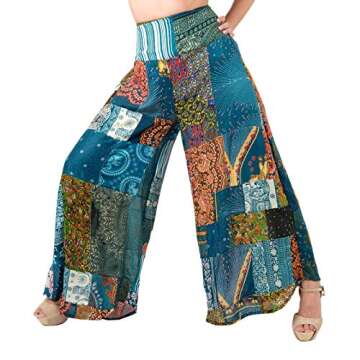 LOFBAZ Women's Patchwork Palazzo Pants for Every Occasion