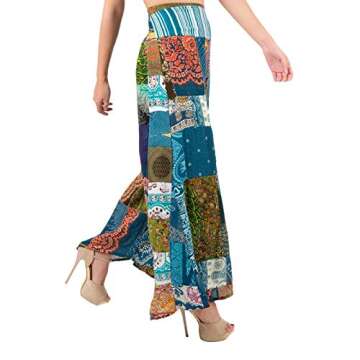 LOFBAZ Women's Patchwork Palazzo Pants for Every Occasion