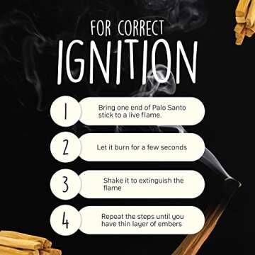 Calming Palo Santo Incense Sticks for Meditation