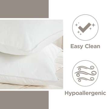 DOWNLITE Hotel & Resort Down & Feather Blend Pillow