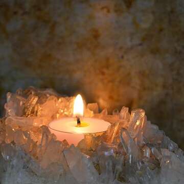 Bluecorn 100% Pure Beeswax Tealight Candles | Natural Beeswax Candles, Ivory White Tea Lights Candles | Long Burn (4-5 Hours) | Soy, Paraffin, & Fragrance Free, Bulk 24-Pack | Handmade in Colorado