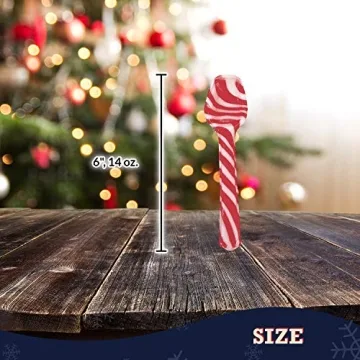 Peppermint Flavor Candy Spoons - Perfect Holiday Treats