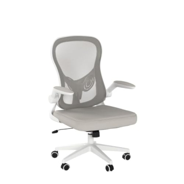 Hbada Ergonomic Office Chair with Flip-Up Armrests for Comfort