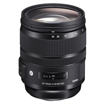 Sigma 24-70mm f/2.8 Art Lens for Canon - Versatile Zoom