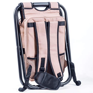 Savvy Outdoors Backpack Chair Cooler for Outdoor Fun