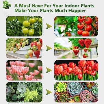 Full Spectrum LED Grow Light with Timer and Flexible Arm