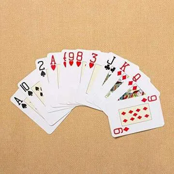 Entertaining with Caspari Double Deck of Bridge Playing Cards, Jumbo Type, Audubon Birds