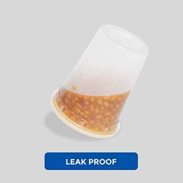 Freshware Leakproof Food Storage Set, 32 & 16 oz Containers