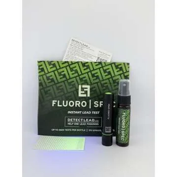 Fluoro-SPEC Instant Lead Test | Up to 3600 Uses| Lead Test Kit for Paint, Ceramics & more | Fast, Accurate Results | UV Light Included | Make Your Home Lead Safe | Home Lead Test Kit for Paint & More