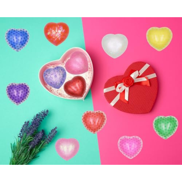 Eavotoy 12 Pack Valentine's Hearts Stress Balls for Gifts