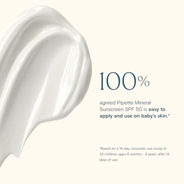 Pipette Mineral Sunscreen SPF 50 for Kids & Sensitive Skin