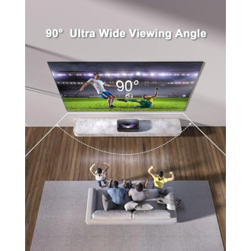 AWOL VISION 100" UST Projector Screen for Daylight Use