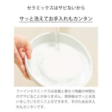 Kyocera Ceramic Grater - 6.5" Medium for Ginger and Garlic