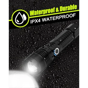 Victoper 10000 Lumens Super Bright Tactical Flashlight