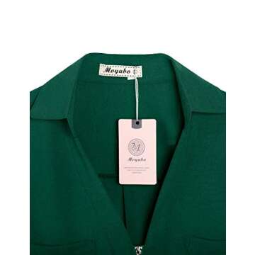 Moyabo Women's Plus Size Split V Neck Sleeveless Chiffon Blouses V Neck Shirts Casual Tank Tops Dark Green XX-Large