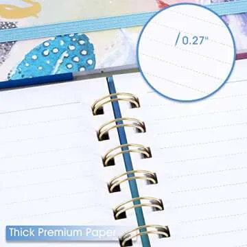 Premium Thick Paper Ruled Journal - Stylish and Durable Notebook