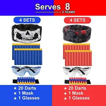 POKONBOY Nerf Party Supplies for Kids - Fun for All