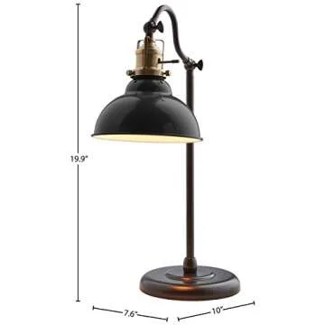 Stone & Beam Vintage Task Table Lamp with LED Bulb
