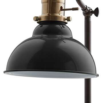 Stone & Beam Vintage Task Table Lamp with LED Bulb