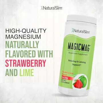 NaturalSlim MagicMag Magnesium Supplement for Wellness