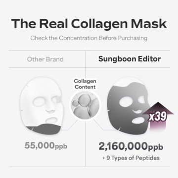 SUNGBOON EDITOR Deep Collagen Mask for Youthful Glow