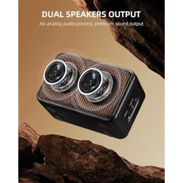 LEKATO Mini Electric Guitar Amp with Bluetooth & 5W Power