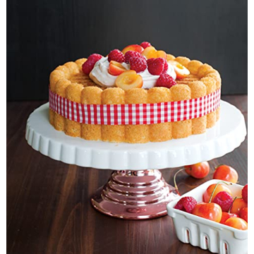 Nordic Ware Charlotte Cake Pan for Stylish Baking