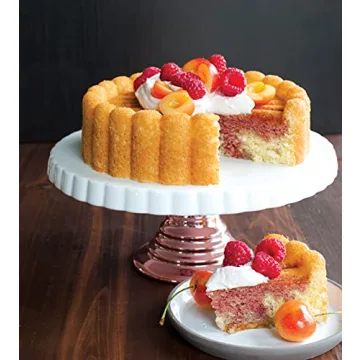 Nordic Ware Charlotte Cake Pan for Stylish Baking