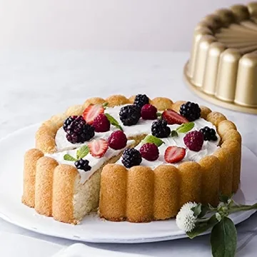 Nordic Ware Charlotte Cake Pan for Stylish Baking