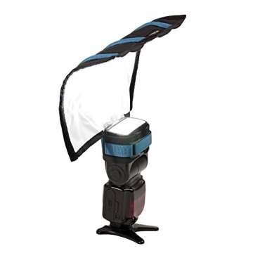 Rogue Photographic Design ROGUERELG2 FlashBender 2 Large Reflector, Bounce Flash, Snoot, Gobo (Black/White)