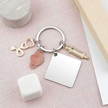 Nurse Graduation Gift for Women Nurse Keychain Nurses Week Gifts Graduation Presents for Nurses Nurse Appreciation Gifts Nurse Christmas Gifts Nurse Valentine Gifts Nurse Day Gifts New Nurse Gifts