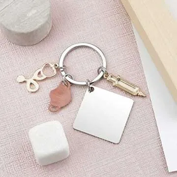 Nurse Graduation Gift for Women Nurse Keychain Nurses Week Gifts Graduation Presents for Nurses Nurse Appreciation Gifts Nurse Christmas Gifts Nurse Valentine Gifts Nurse Day Gifts New Nurse Gifts