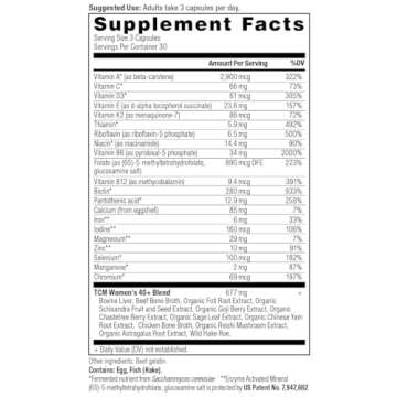 Ancient Nutrition Multivitamin for Women 40+ | Immune Support & More