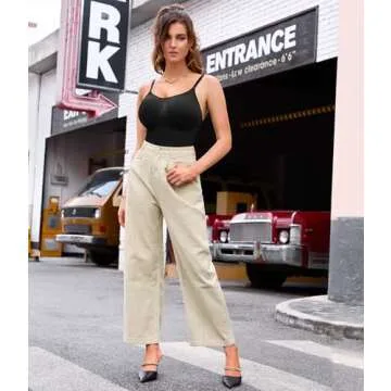 BRABIC Bodysuits for Women Tummy Control Shapewear Seamless Round Neck Butt Lifter Body Shaper Tank Top (Medium, Black)