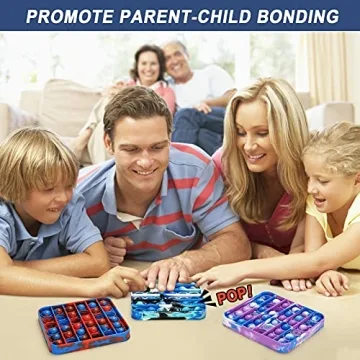 LulusVente Pop It Fidget Toys - Vibrant Stress Relief Set