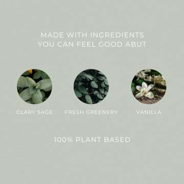 Grow Fragrance Scented Fabric and Room Air Freshener Spray - Certified Non-Toxic, 100% Plant-Based E...