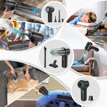 ekbas Car Vacuum Powerful Suction 18000PA Portable Vacuum Cleaner