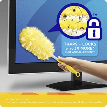 Swiffer 360 Dusters Short Handle Kit for Easy Cleaning