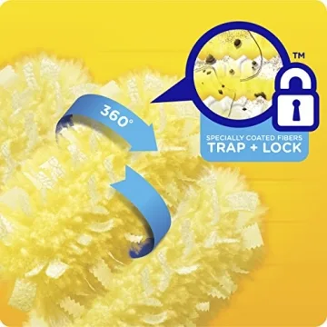 Swiffer 360 Dusters Short Handle Kit for Easy Cleaning