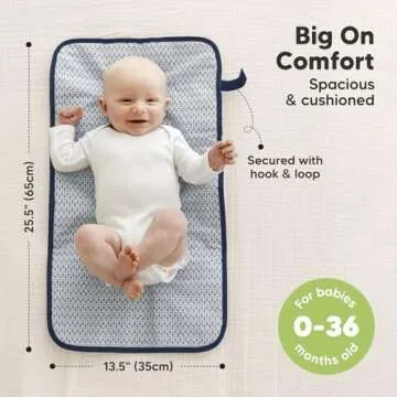 Portable Waterproof Diaper Changing Pad for Travel Convenience