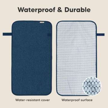 Portable Waterproof Diaper Changing Pad for Travel Convenience