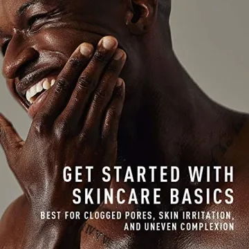 Bevel Skin Care Set for Men - Face Wash, Exfoliating Pads, Moisturizer