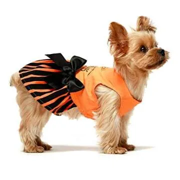 Fitwarm Halloween Dog Dress Soft Cotton Medium Costume