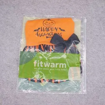 Fitwarm Halloween Dog Dress Soft Cotton Medium Costume