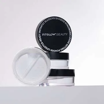 Fitglow Beauty Translucent Bamboo Hyaluronic Setting Powder