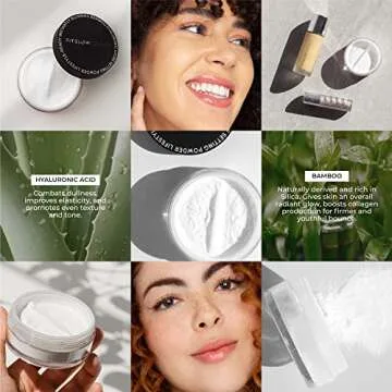 Fitglow Beauty Translucent Bamboo Hyaluronic Setting Powder